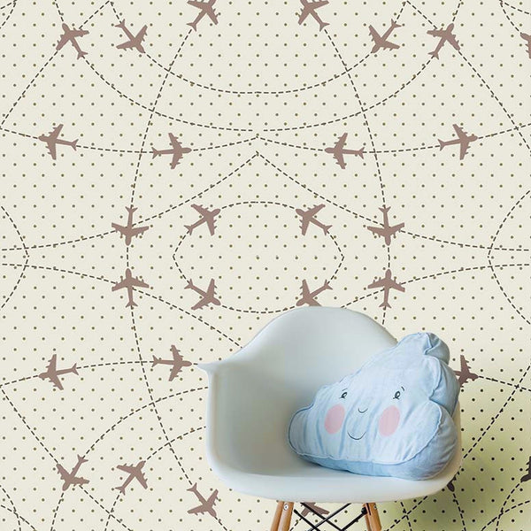 Airplanes - Wall Mural - Wallpaper