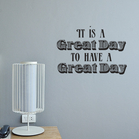Great Day - Wall Words Decal