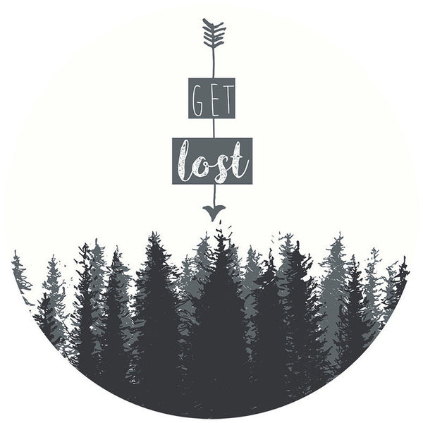Get Lost (Poster) - Wall Words Decal