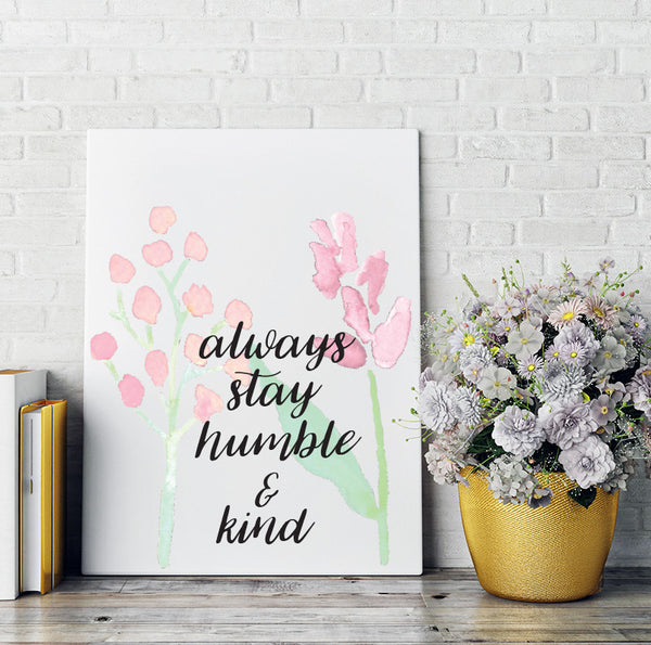 Humble & Kind - Canvas Print