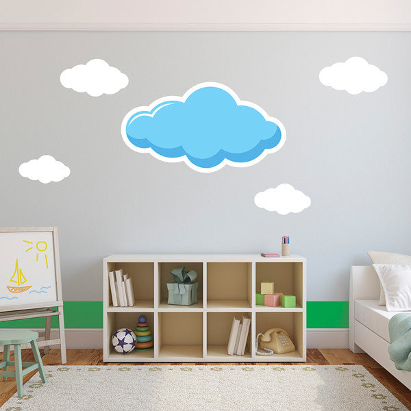 Clouds Set (Large) - Wall Decal