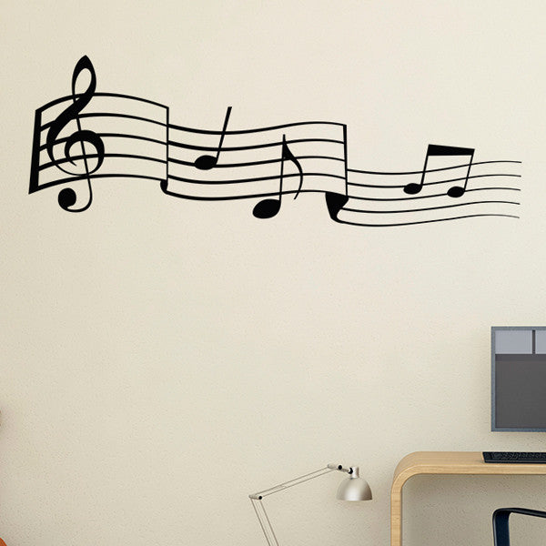 Music Notes - Wall Decal