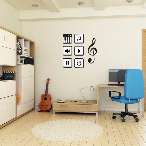 Music A3 - Wall Decal
