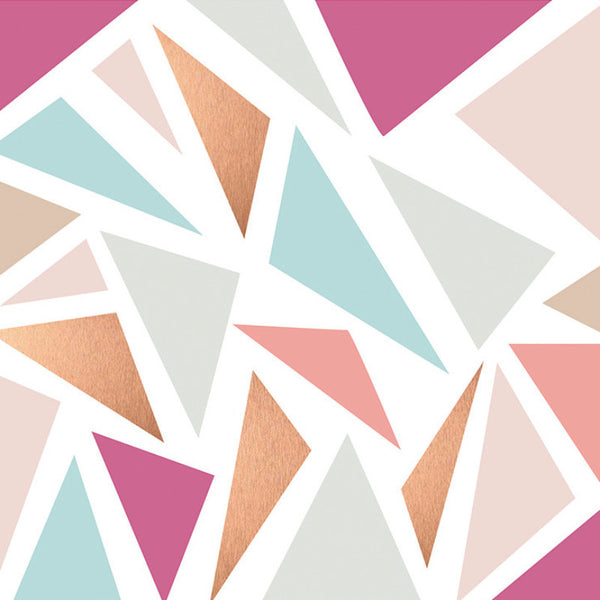 Soft Triangles - Photo Booth Backdrop